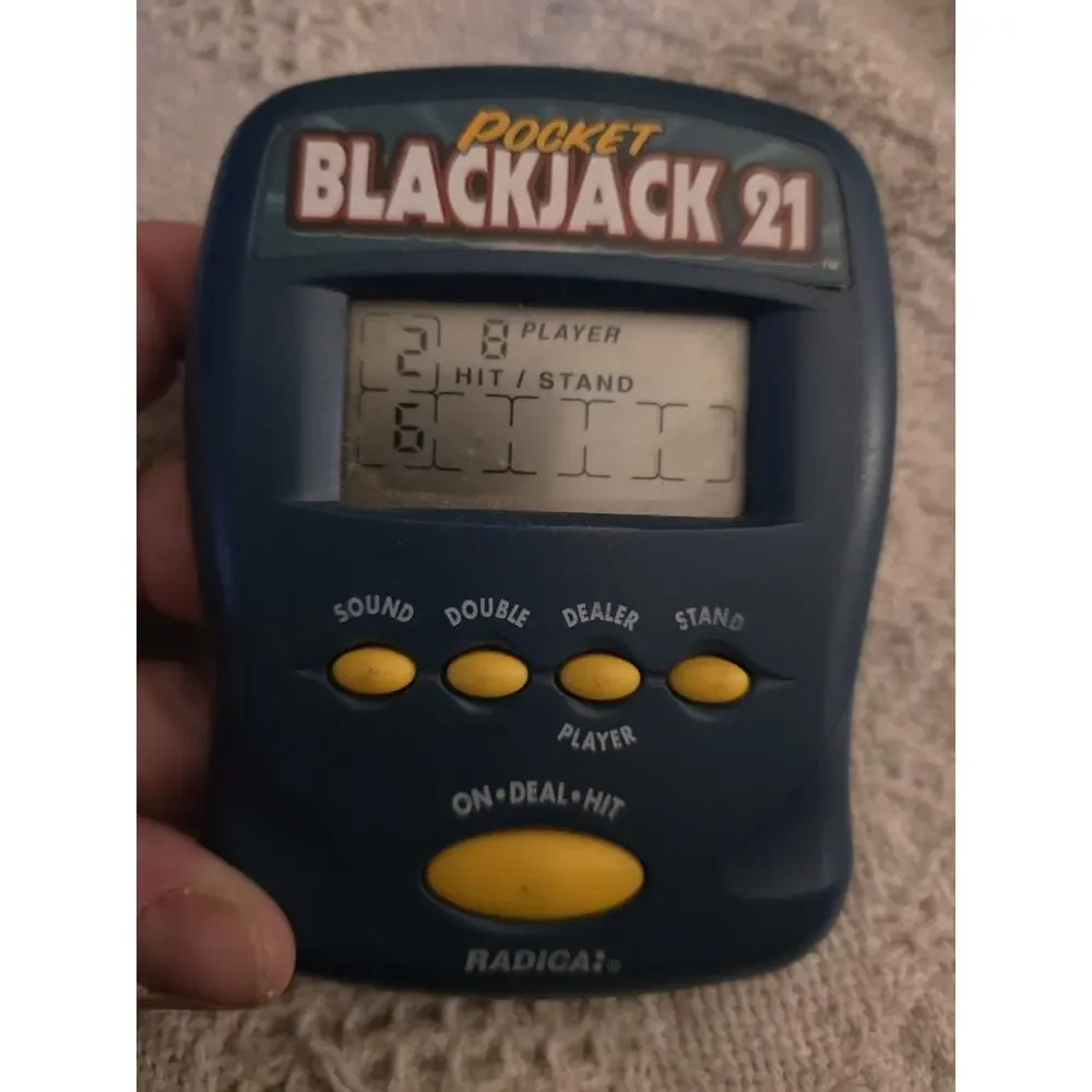 VTG 1997 Radica Pocket Slots Game & Radical Pocket Black Jack 21 Tested